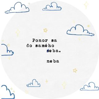 Neustále ponáranie sa do seba je nezmyselné ak to robím bez Teba. Pretože sám sa vždy vynorím na hladine svojich...