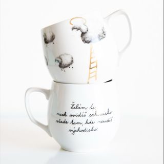Nová Hrnčeková LIMITKA OVEČKA Privítajme túto porcelánovú krásavicu z dielne @ellastrationcz s citátikom: Želám ti, nech...